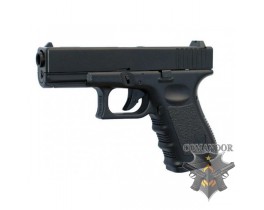Страйкбольный пистолет GLOCK 32С, металл, черный